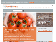 Tablet Screenshot of food-exhibitions.com